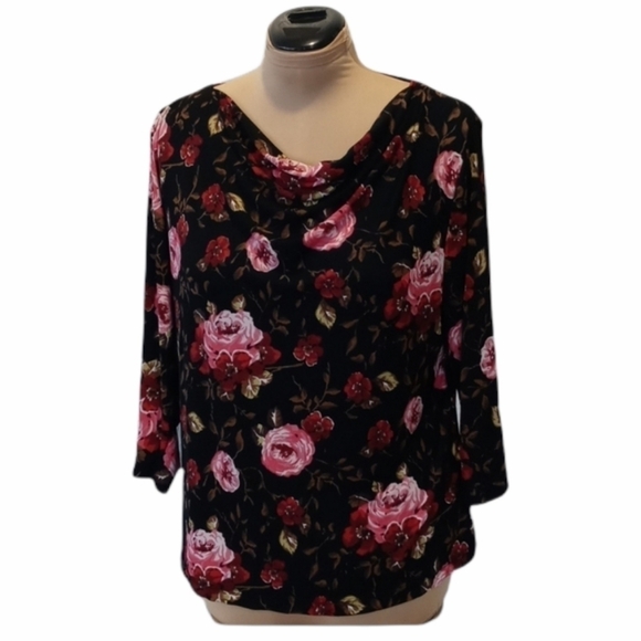Briggs New York Tops - Briggs New York XL blouse floral print